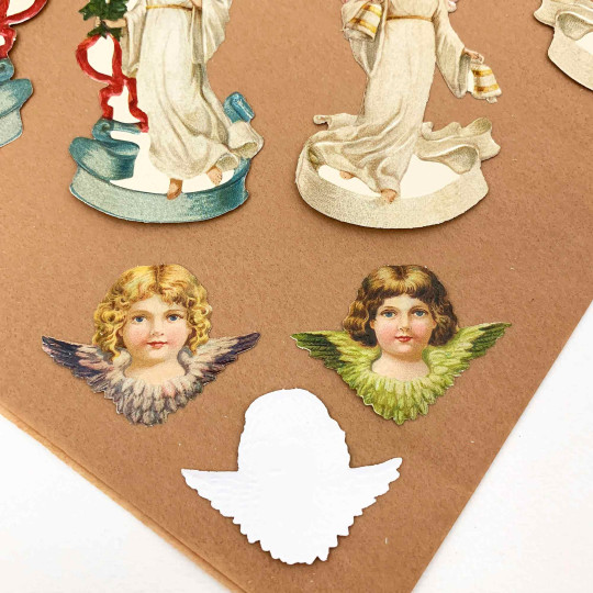 Beautiful Angels Loose Paper Scrap Pack